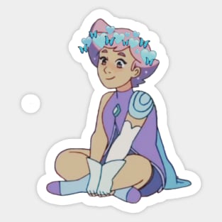 Princess Glimmer from she ra being cute Sticker